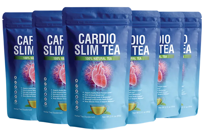 Cardio Slim Tea product packaging and ingredients